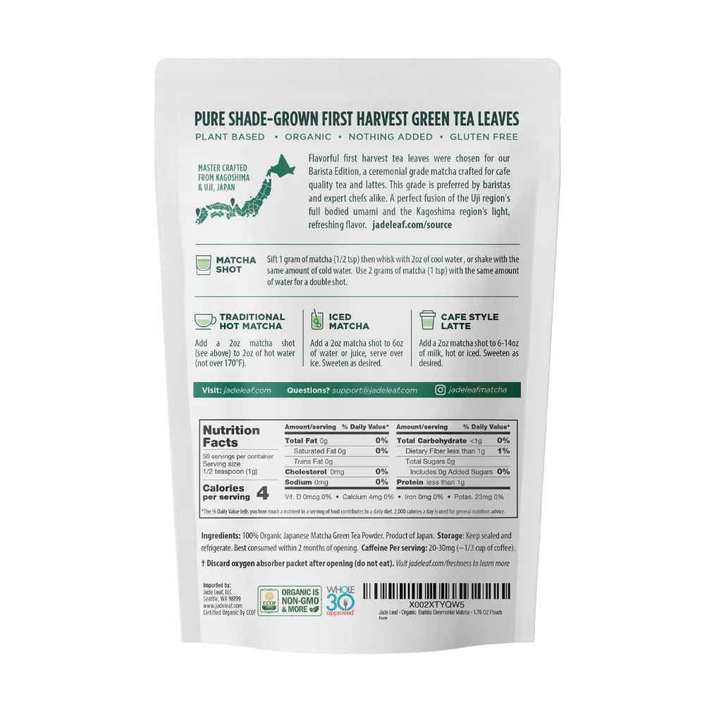 Organic Ceremonial Matcha - Barista Edition - Image 10