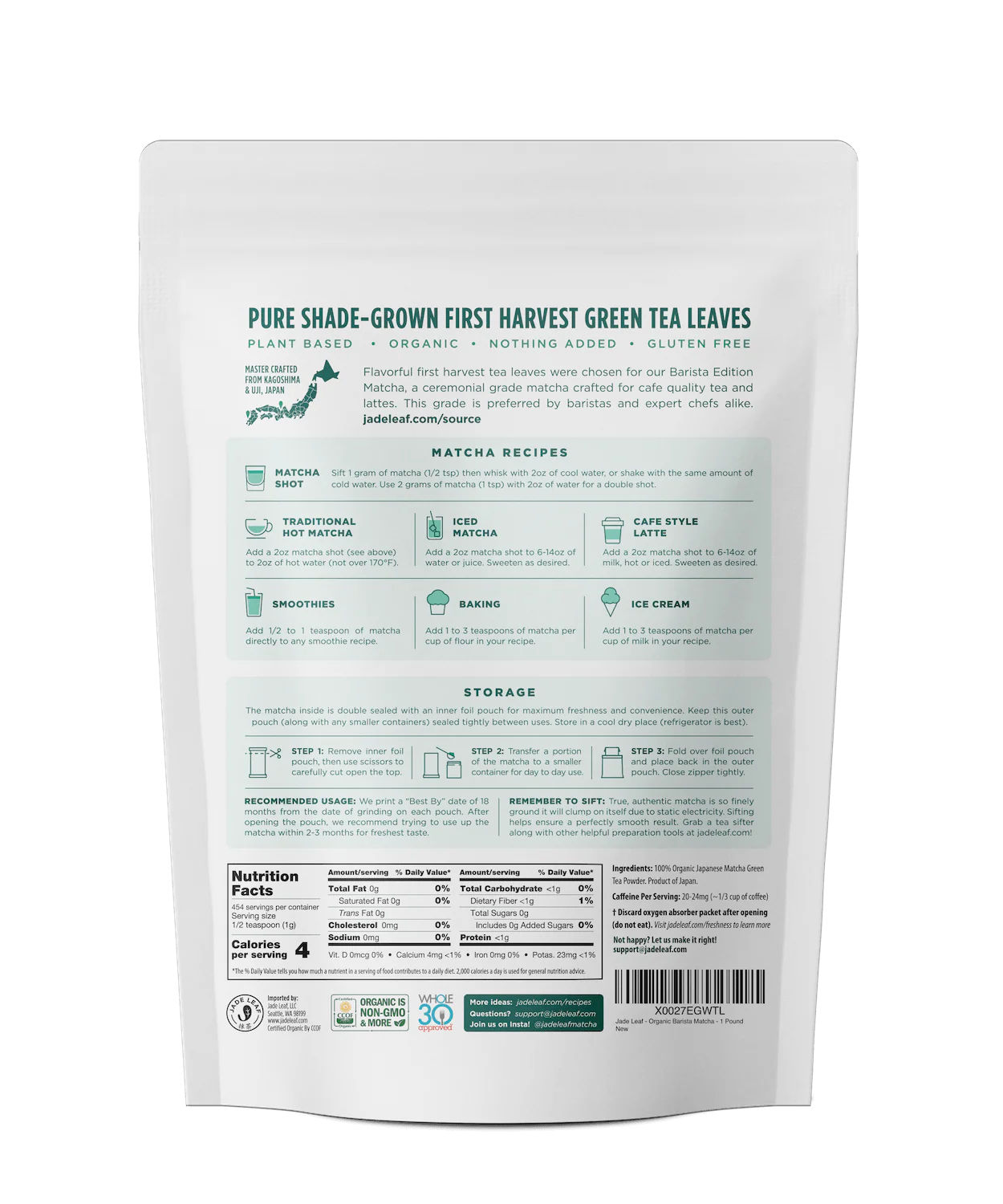 Organic Ceremonial Matcha - Barista Edition - Image 8