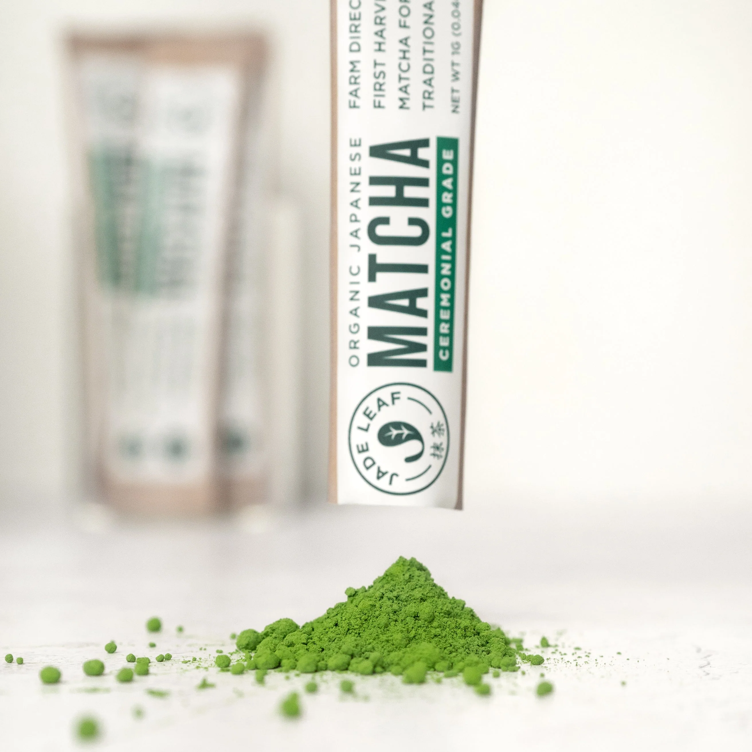 Organic Ceremonial Matcha Stick Packs - Image 3